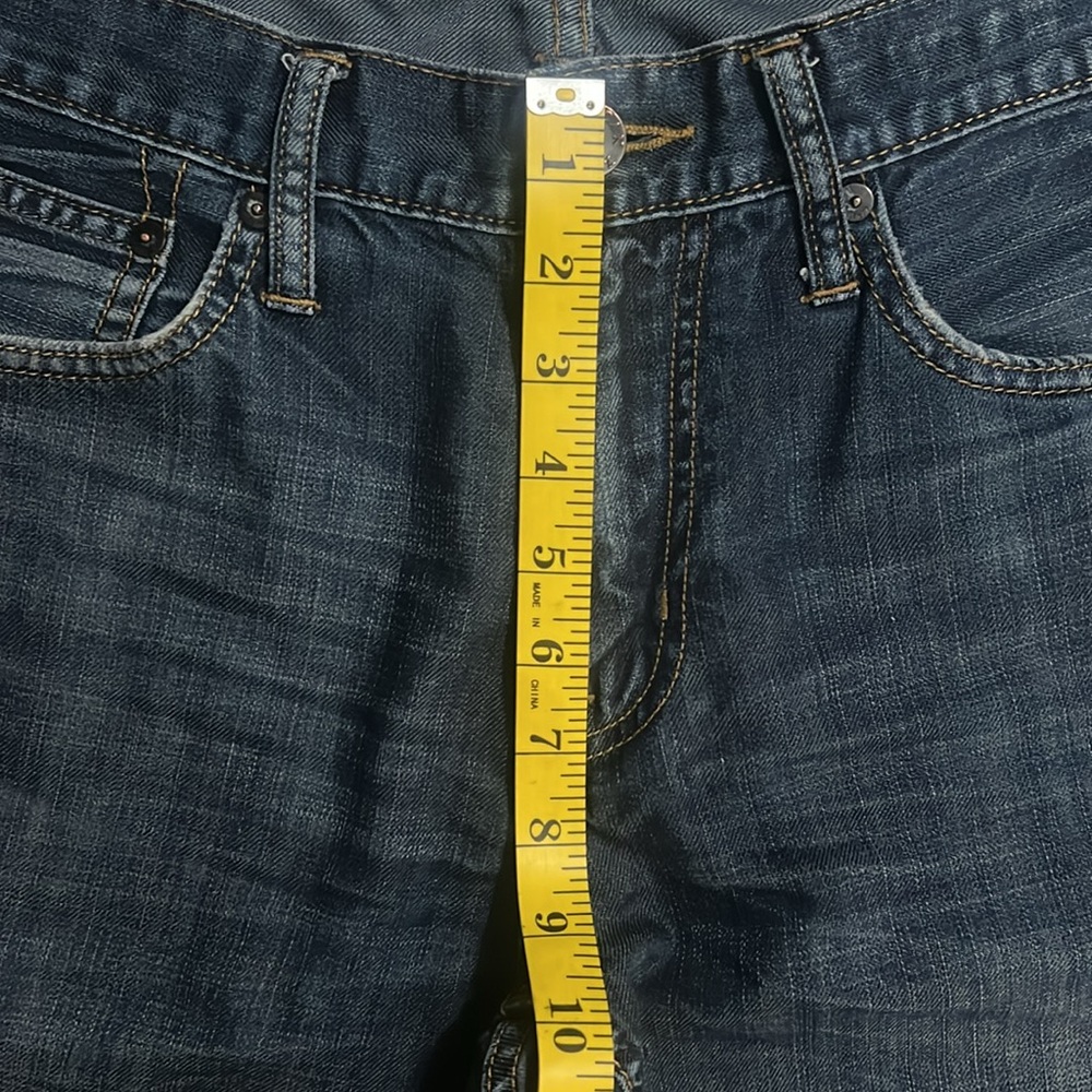American Eagle Outfitters Y2K Men’s Blue Slim Straight Jeans Size 31 / 32 Casual - Picture 5 of 12